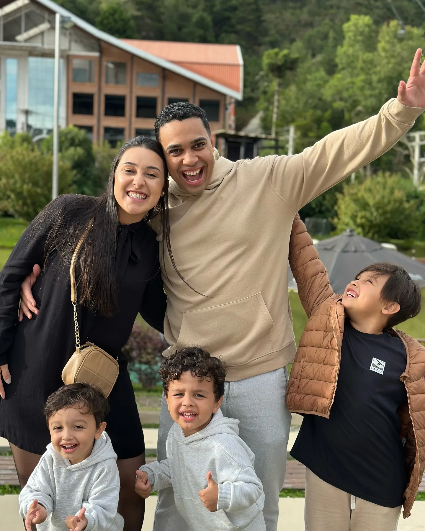 Eduardo com sua família